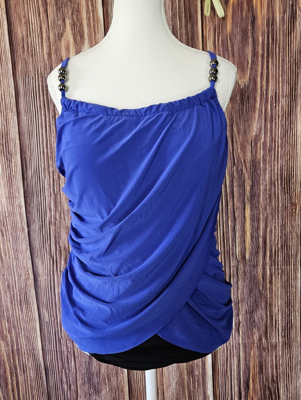 New Venus Ruched Draped Swimsuit Plus Size 20W